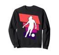 Soccer Team Outfit Players Fans Sweatshirt - Unique Graphic for Adults