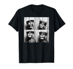Leopard Face Wearing Sunglasses Funny T-Shirt - Fun Novelty Design Unisex