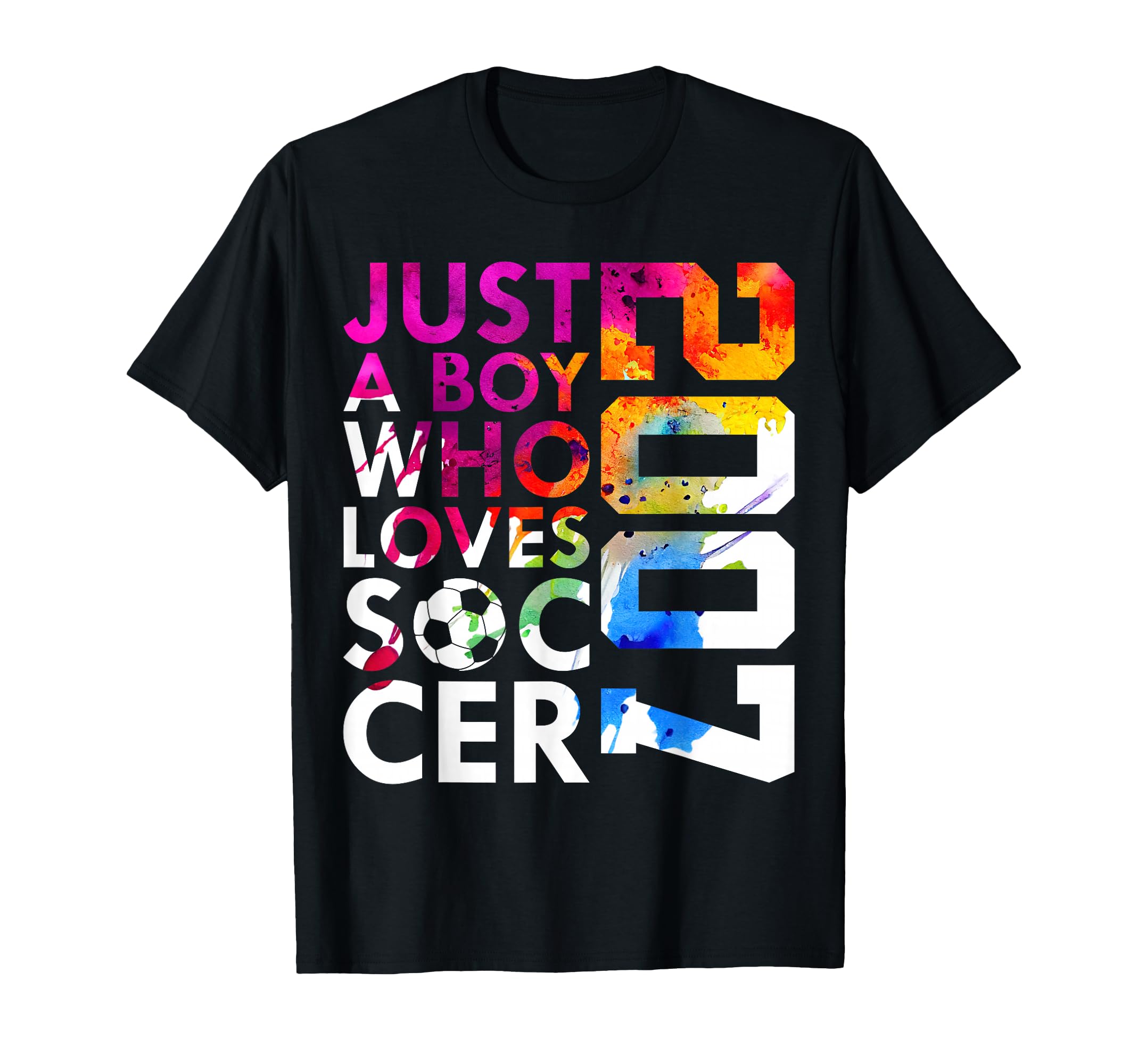 2007 Just Who Loves Soccer 19Th T-Shirt - Custom Art Print for Adults
