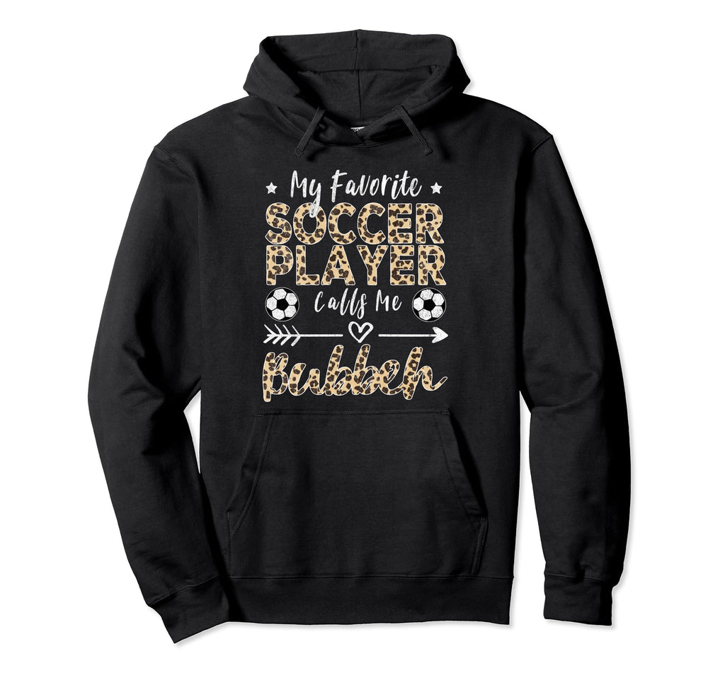 My Favorite Soccer Player Calls Me Bubbeh Hoodie - Minimalist Print Unisex