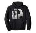 My Goal Is To Deny Yours Soccer Hoodie - Casual Everyday Wear for Adults