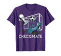 Soccer Checkmate Chess T-Shirt - Fun Novelty Design Unisex
