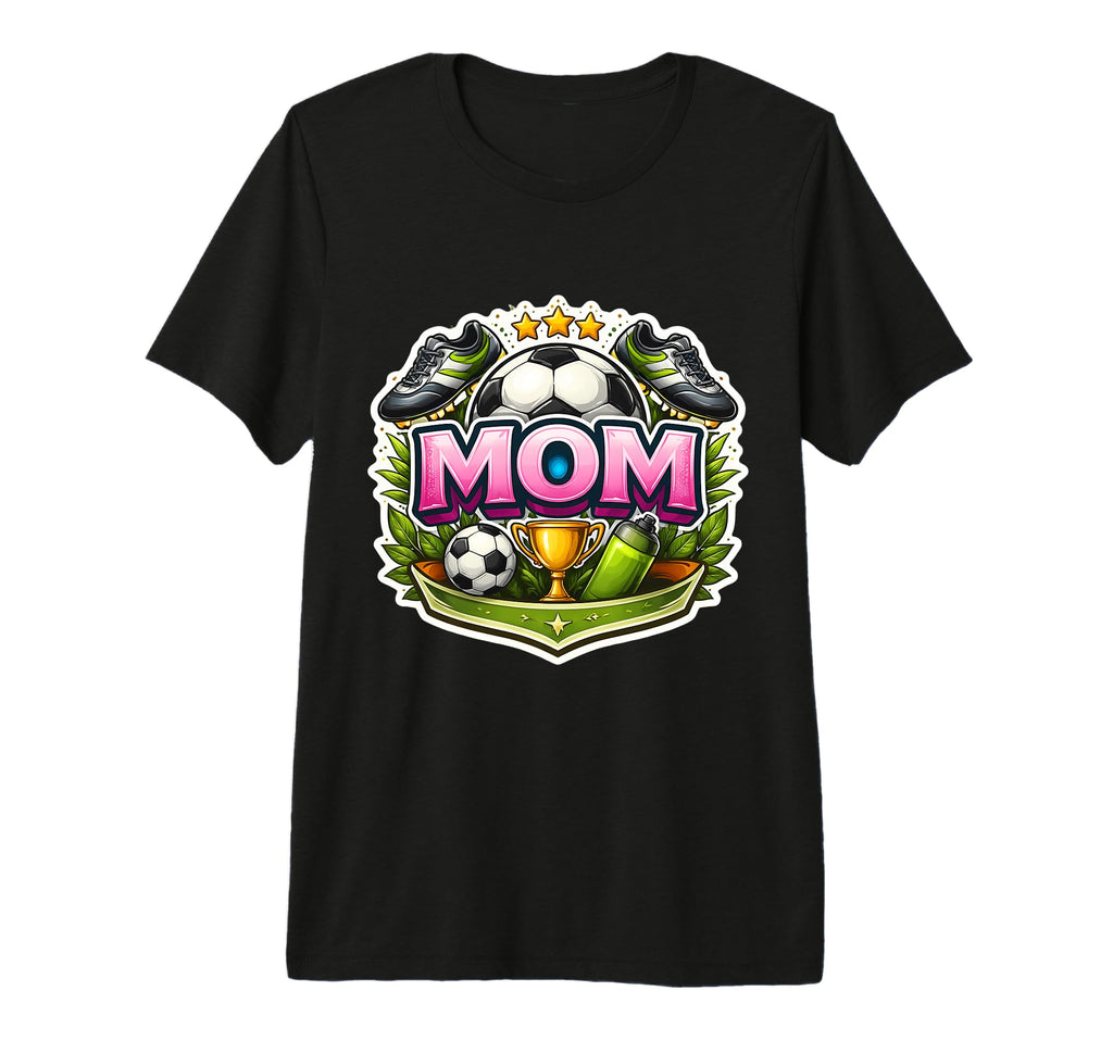 Soccer Mama Mothers Day Football T-Shirt - Streetwear Style Unisex