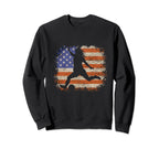 Soccer America Usa Flag Birthday Sweatshirt - Streetwear Style for Adults