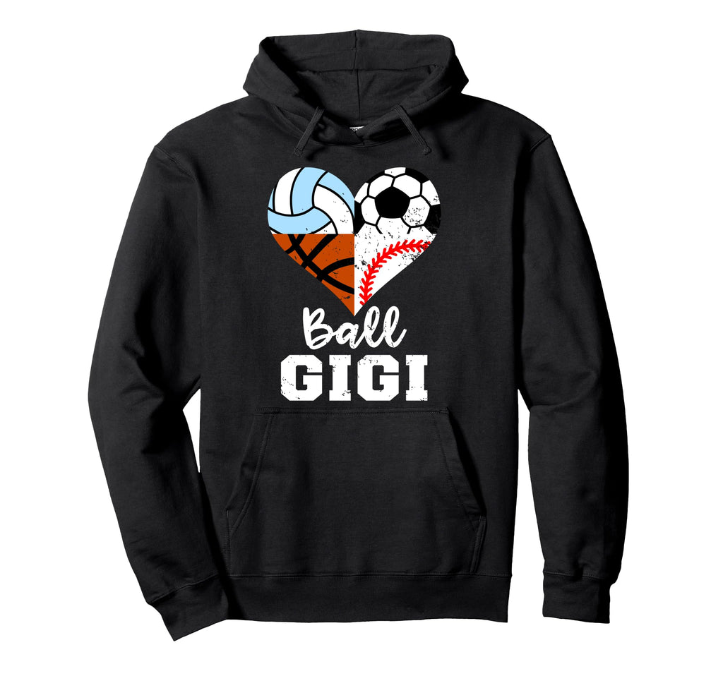 Ball Gigi Soccer Baseball Volleyball Hoodie - Graphic Print Unisex