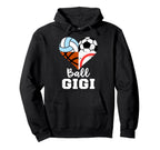 Ball Gigi Soccer Baseball Volleyball Hoodie - Graphic Print Unisex