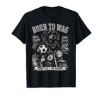 Dachshund Motorbike Love Footbal T-Shirt - Trendy Graphic for Adults