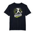 Born To Play Soccer Womens T-Shirt - Minimalist Print Men Women