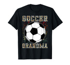 Soccer Grandma Family Matching Team T-Shirt - Trendy Graphic for Adults