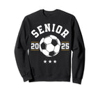 Class 2025 Graduation Senior Soccer Sweatshirt - Trendy Graphic Unisex