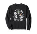 Soccer Mom Skeletton Halloween Sweatshirt - Trendy Graphic Men Women
