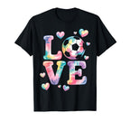 I Love Soccer Goalie Player Fan Game T-Shirt - Novelty Apparel Men Women