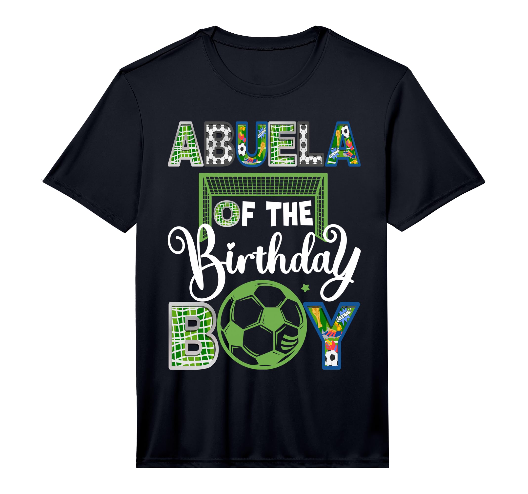 Abuela Birthday Soccer Baller Birthday T-Shirt - Unique Graphic Unisex
