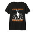 Attacking Midfielder Day Zombie Night T-Shirt - Graphic Print for Adults