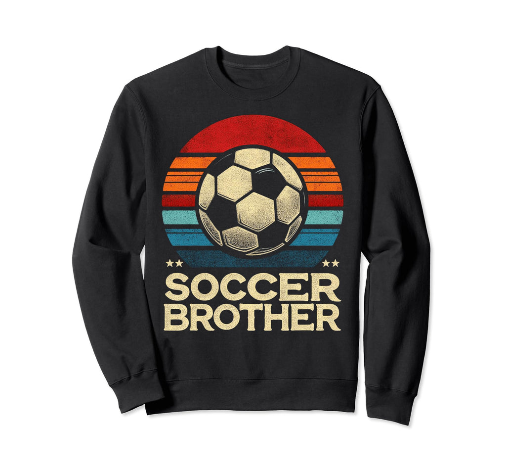 Soccer Brother Family Matching Sweatshirt - Fun Novelty Design Men Women
