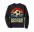 Soccer Brother Family Matching Sweatshirt - Fun Novelty Design Men Women