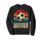 Soccer Brother Family Matching Sweatshirt - Fun Novelty Design Men Women