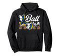 Ball Mom Volleyball Soccer Mom Hoodie - Casual Everyday Wear for Adults