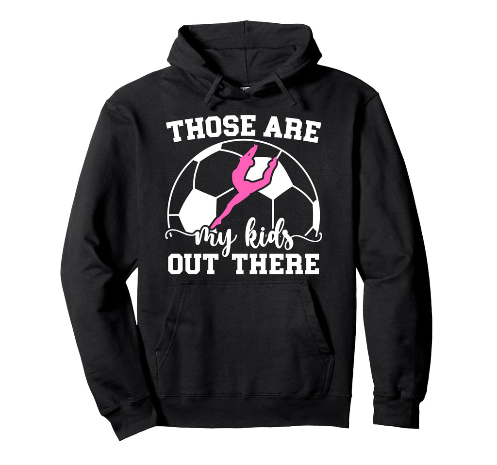 Soccer And Dance Mom Soccer Player Hoodie - Minimalist Print for Adults