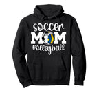 Volleyball Soccer Mom Ballers Hoodie - Fun Novelty Design for Adults