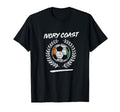 Ivory Coast Flag Ivorian Soccer Team T-Shirt - Aesthetic Graphic Unisex