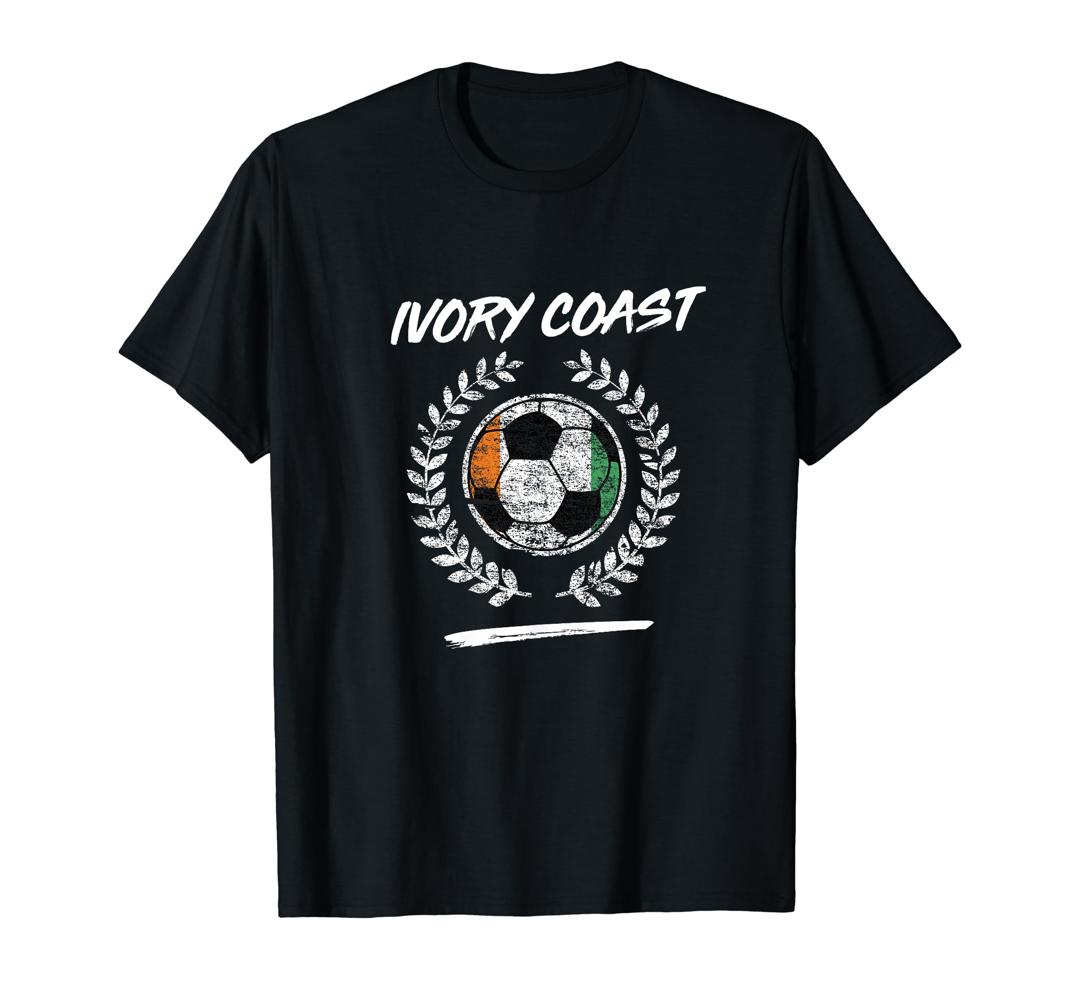 Ivory Coast Flag Ivorian Soccer Team T-Shirt - Aesthetic Graphic Unisex