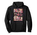 Soccer All Pretty Walk Like This Groovy Hoodie - Streetwear Style Unisex