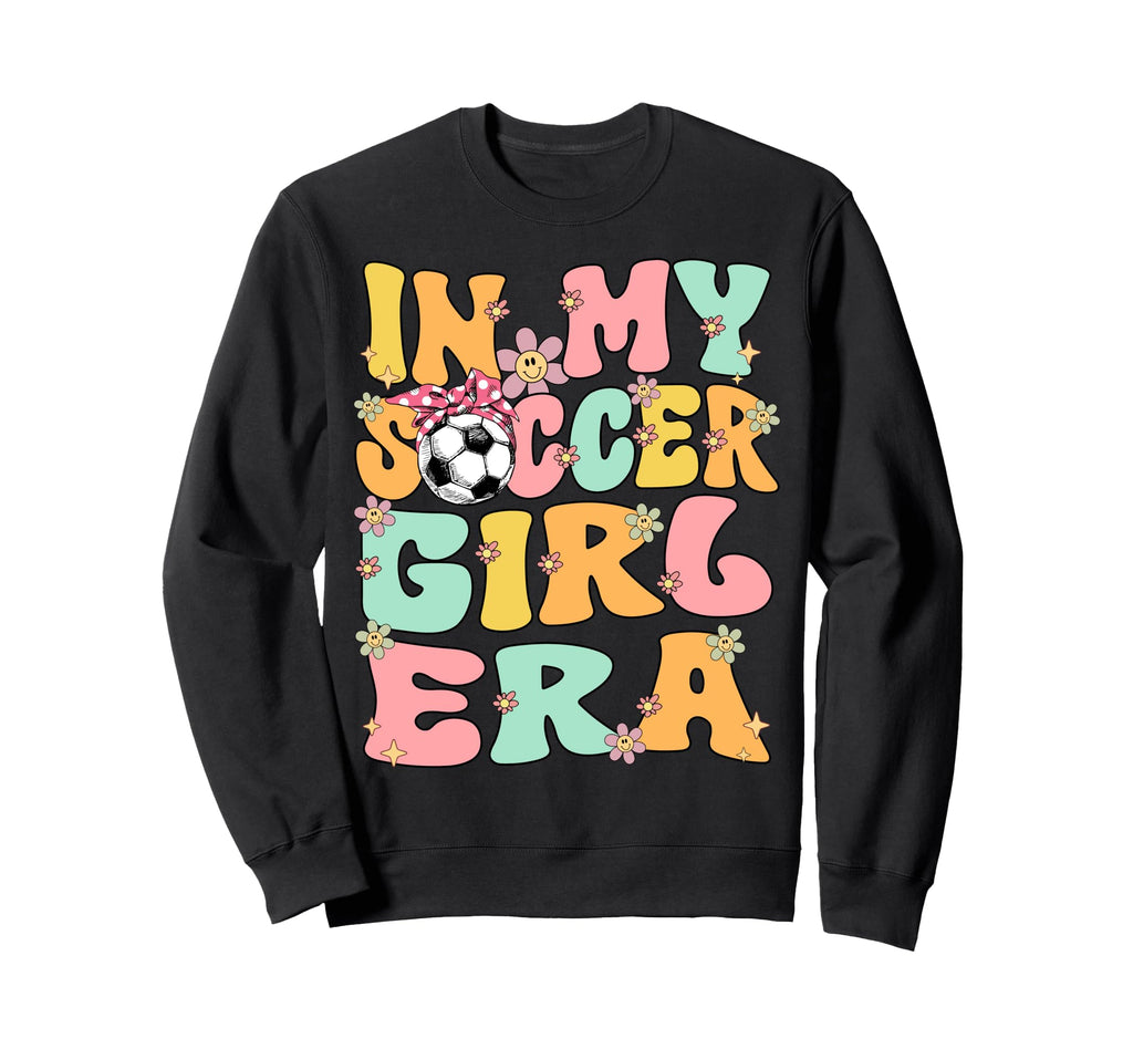 My Soccer Era Groovy Soccer Soccer Sweatshirt - Novelty Apparel Men Women