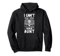 Im Hockey Goalie Aunt Ice Hockey Hoodie - Aesthetic Graphic for Adults