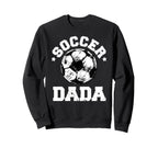 Soccer Dada Soccer Ball Sweatshirt - Custom Art Print for Adults