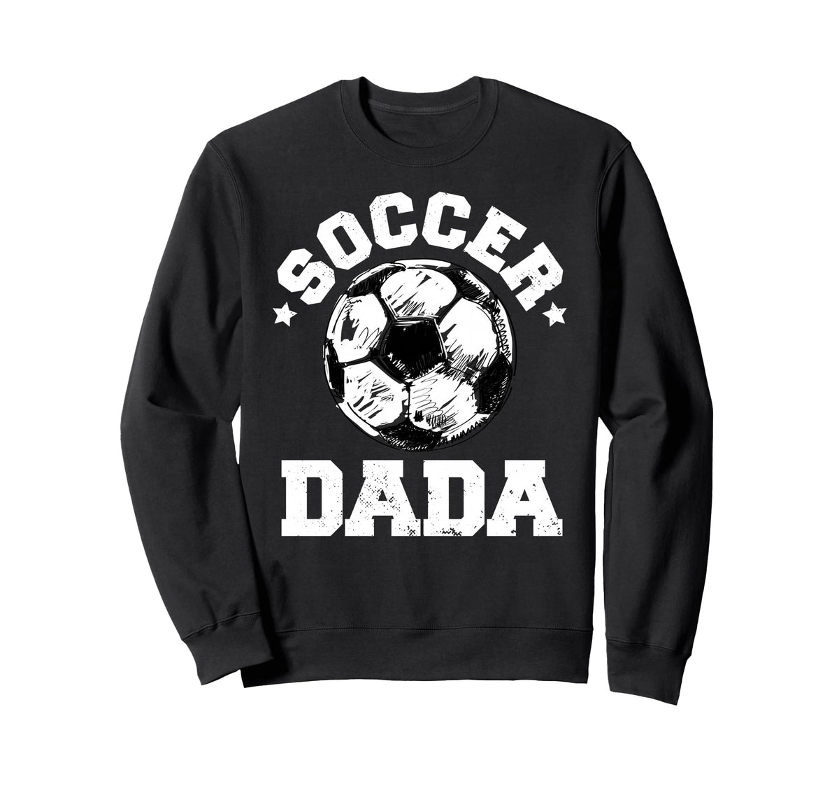 Soccer Dada Soccer Ball Sweatshirt - Custom Art Print for Adults
