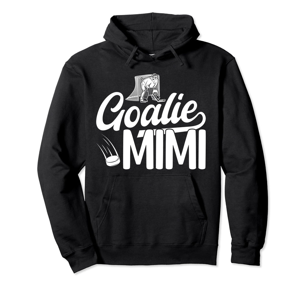 Ice Hockey Goalie Mimi Ice Hockey Hoodie - Fun Novelty Design Men Women