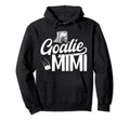 Ice Hockey Goalie Mimi Ice Hockey Hoodie - Fun Novelty Design Men Women