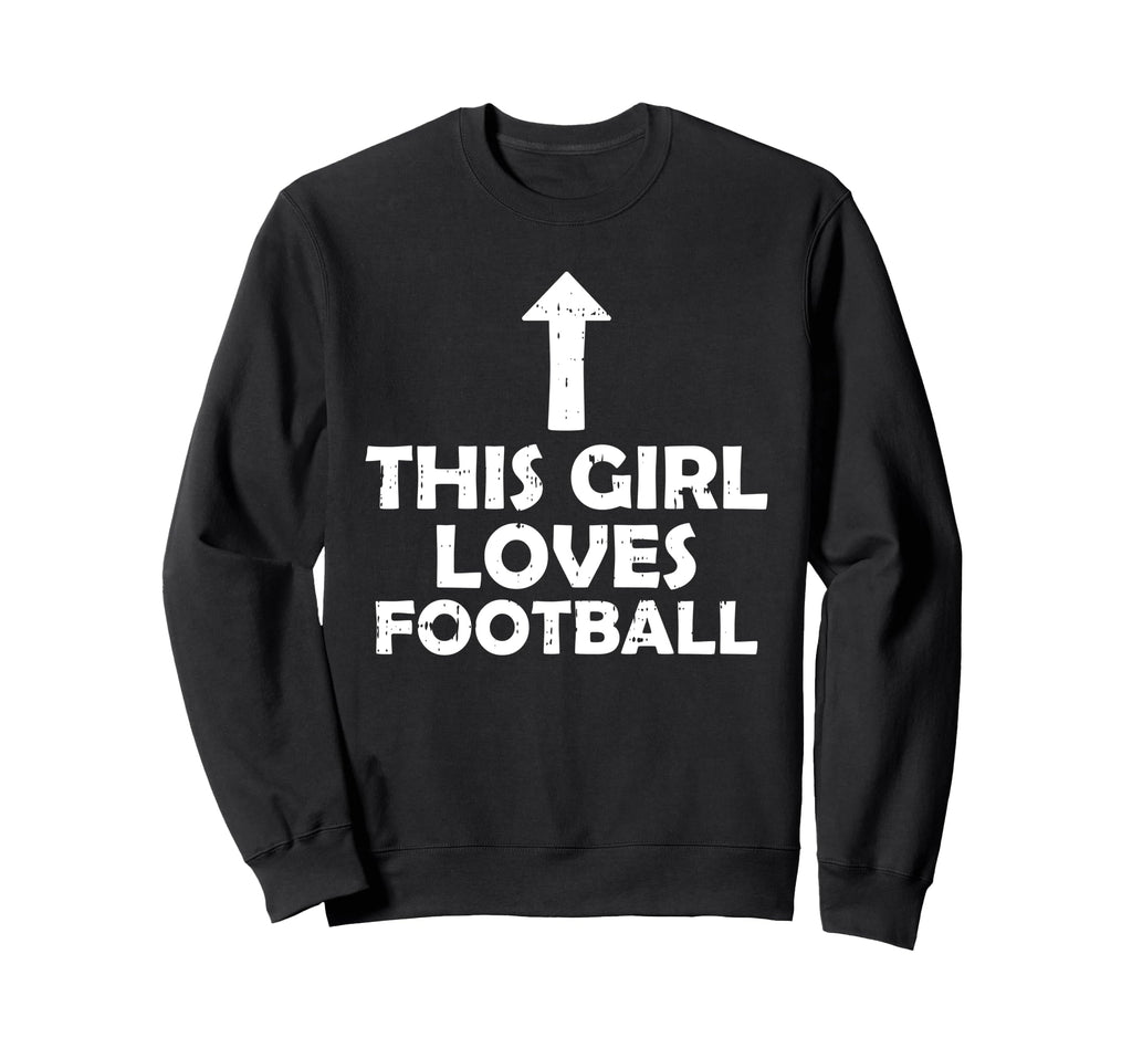 This Loves Football Player Soccer Sweatshirt - Trendy Graphic Men Women