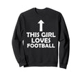 This Loves Football Player Soccer Sweatshirt - Trendy Graphic Men Women
