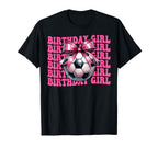 Birthday Soccer Soccer Mom Mama T-Shirt - Aesthetic Graphic for Adults