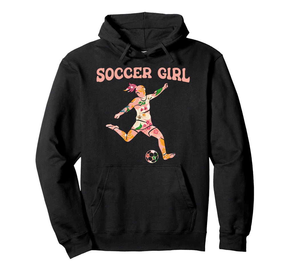 Funny Soccer Football Team Player Hoodie - Fun Novelty Design Men Women
