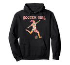 Funny Soccer Football Team Player Hoodie - Fun Novelty Design Men Women