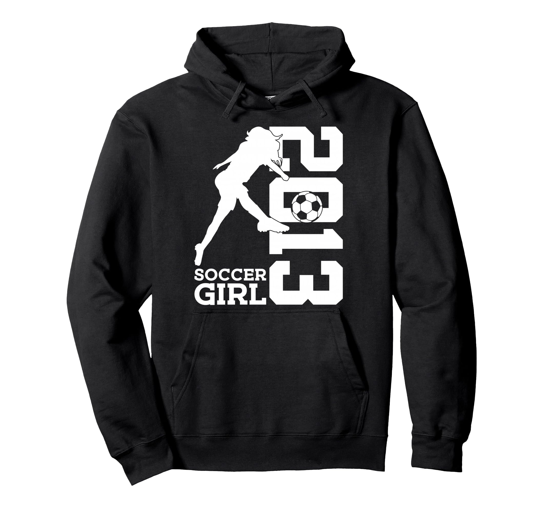 13Th Birthday Soccer 2013 Hoodie - Unique Graphic for Adults
