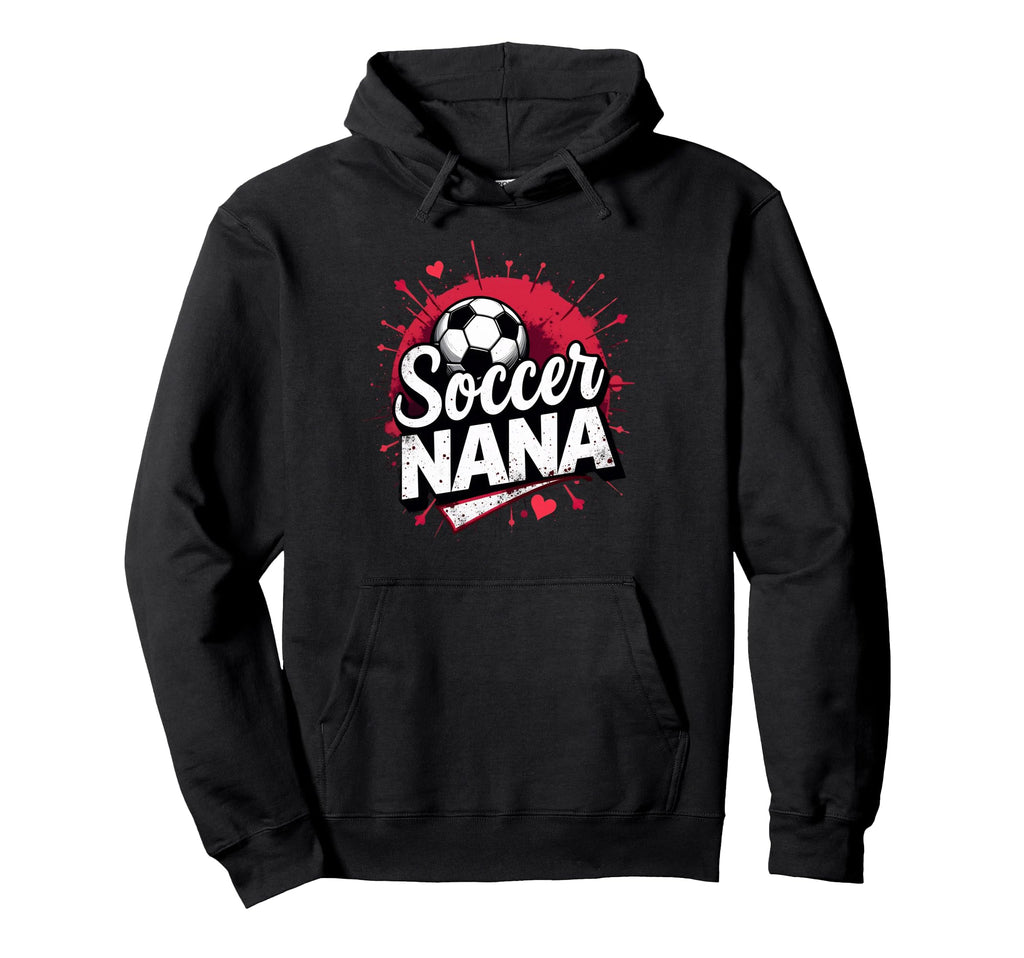 Proud Soccer Nana Funny Grandma Lover Hoodie - Casual Everyday Wear Unisex
