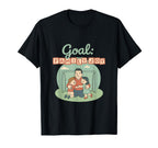 Whimsical Victory Family Joy Soccer T-Shirt - Unique Graphic for Adults