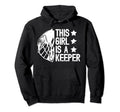 This Is Lacrosse Keeper Female Hoodie - Novelty Apparel for Adults