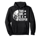 This Is Lacrosse Keeper Female Hoodie - Novelty Apparel for Adults
