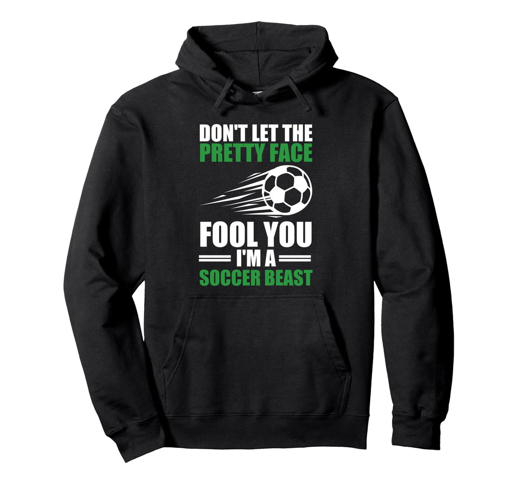 Best Soccer Teen Soccer Lover Player Sports Hoodie - Graphic Print Unisex
