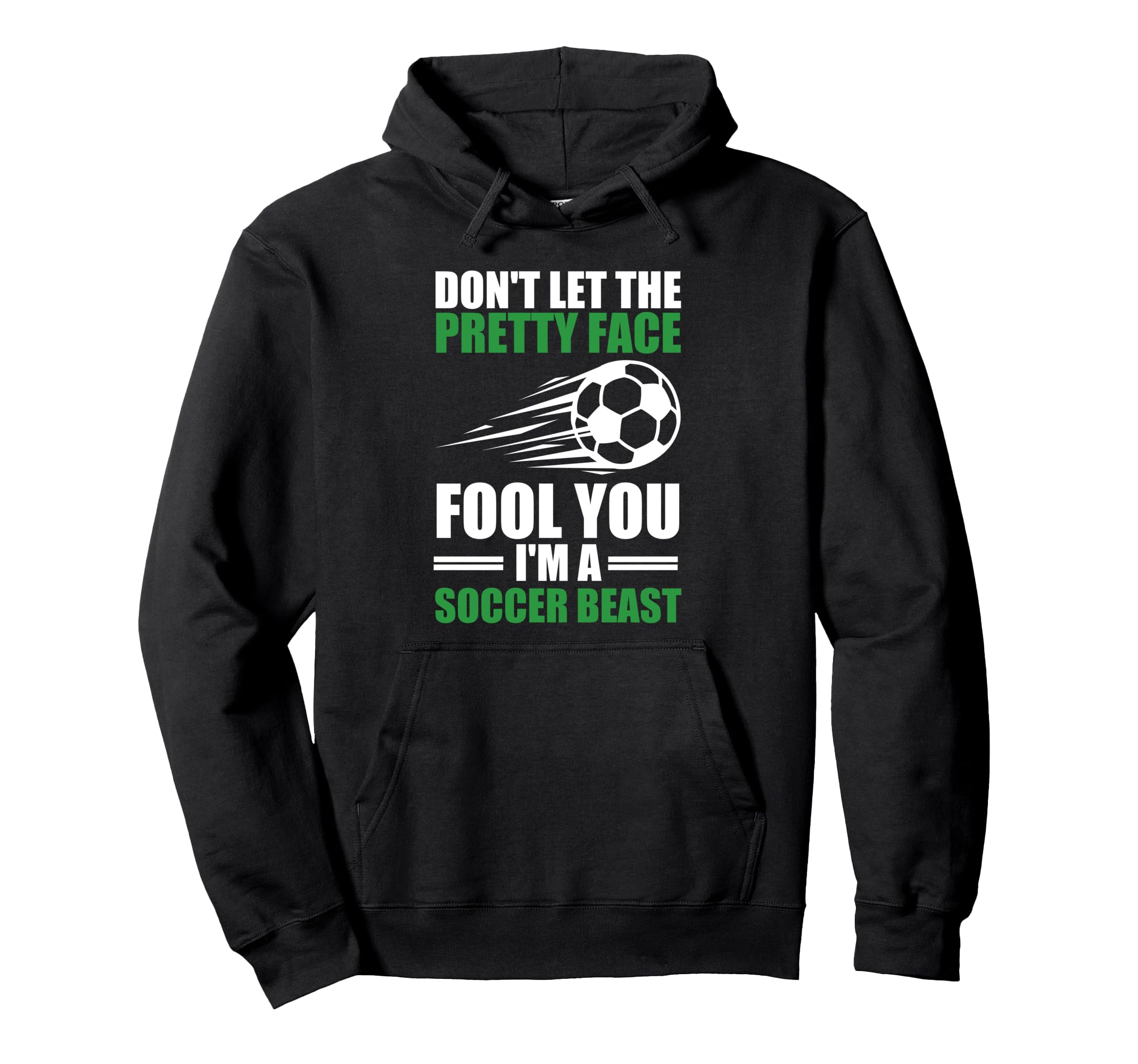 Best Soccer Teen Soccer Lover Player Sports Hoodie - Graphic Print Unisex