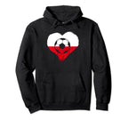 Polish Soccer Team Poland Polska Ball Polska Hoodie - Graphic Print Unisex