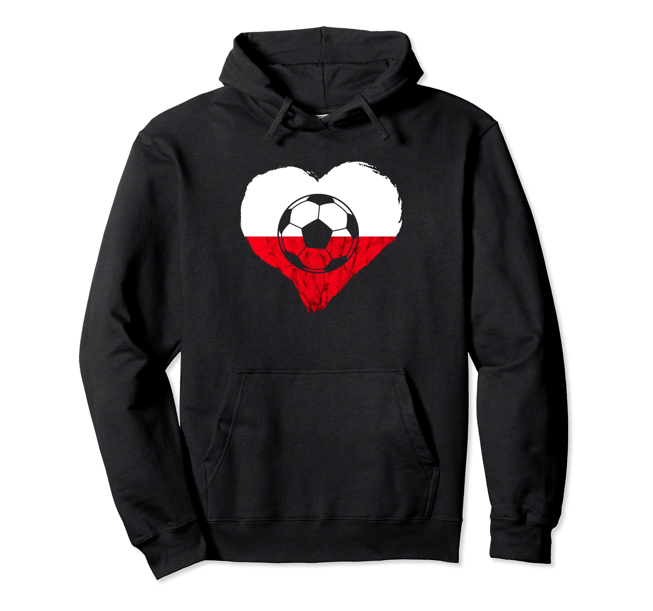 Polish Soccer Team Poland Polska Ball Polska Hoodie - Graphic Print Unisex