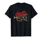 Cheer Coach Megaphone T-Shirt - Casual Everyday Wear for Adults