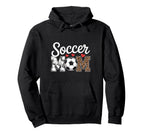 Fun And Stylish Soccer Mom Love Hoodie - Fun Novelty Design for Adults
