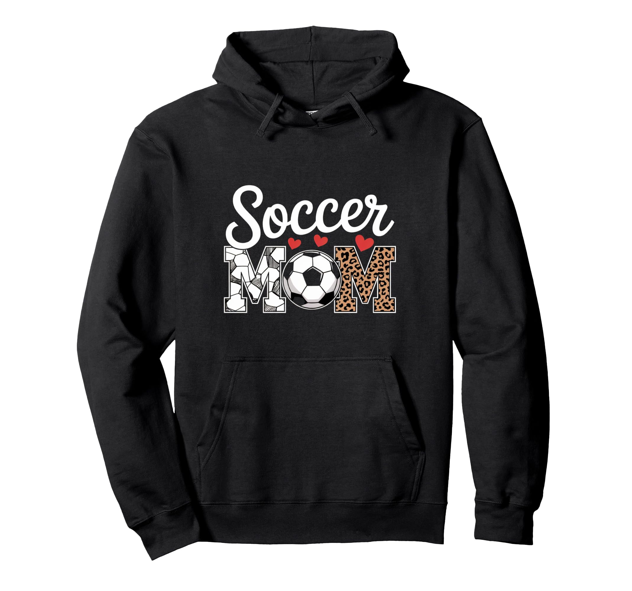 Fun And Stylish Soccer Mom Love Hoodie - Fun Novelty Design for Adults